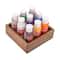 Seville Classics 6" x 6" x 2" Acacia Wood Drawer Organizer